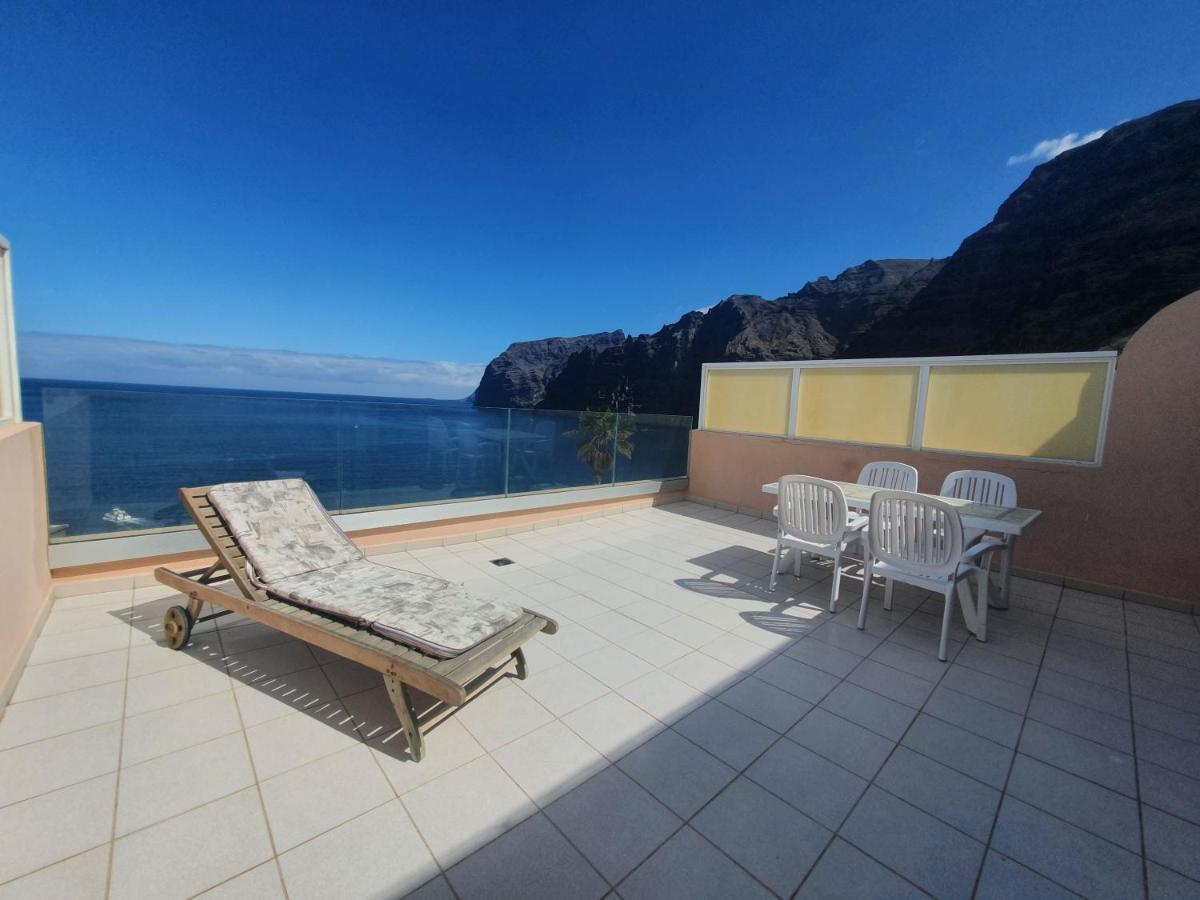 Appartement Terraza Sol Los Gigantes Beach By Hrtenerife Net à Acantilado de los Gigantes Extérieur photo